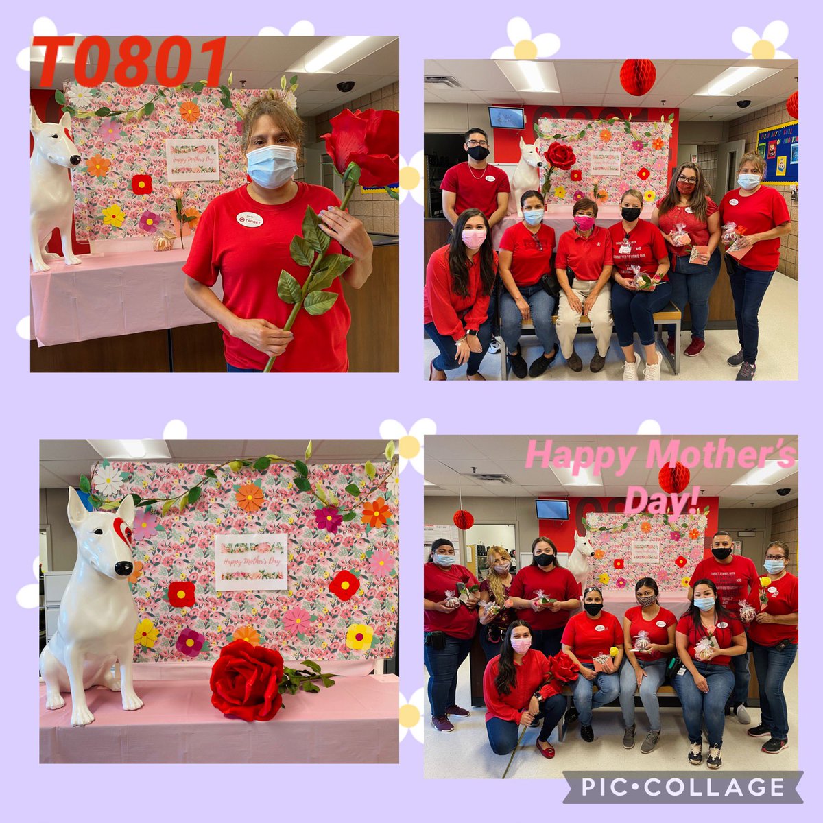 Celebrating our working moms at Target! Happy Mother’s Day!