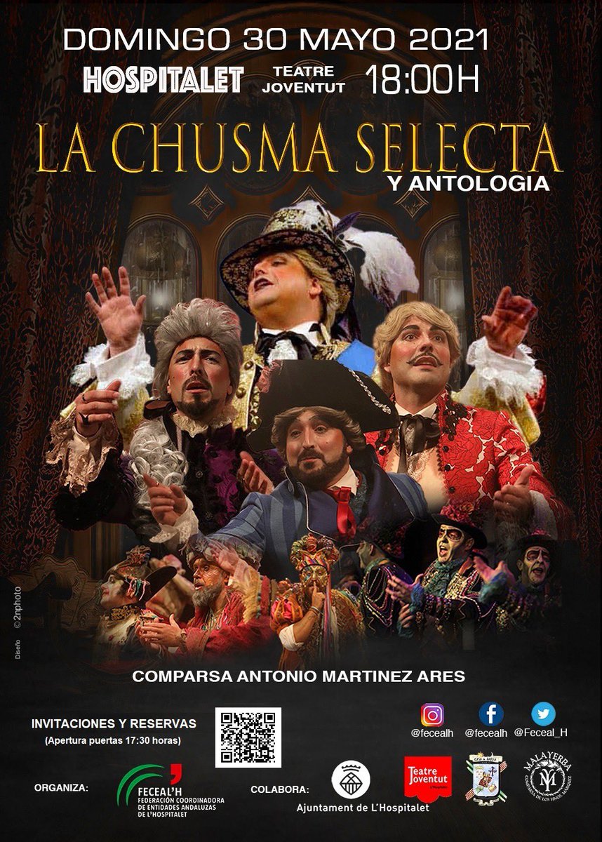 ⚠️ATENCIÓN ⚠️

Por fin llegó el día que estábamos esperando para poder compartir con todos vosotr@s el cartel del próximo día 30 mayo. 

!No olvidéis de pedir vuestra invitación con el código QR que aparece en el cartel!