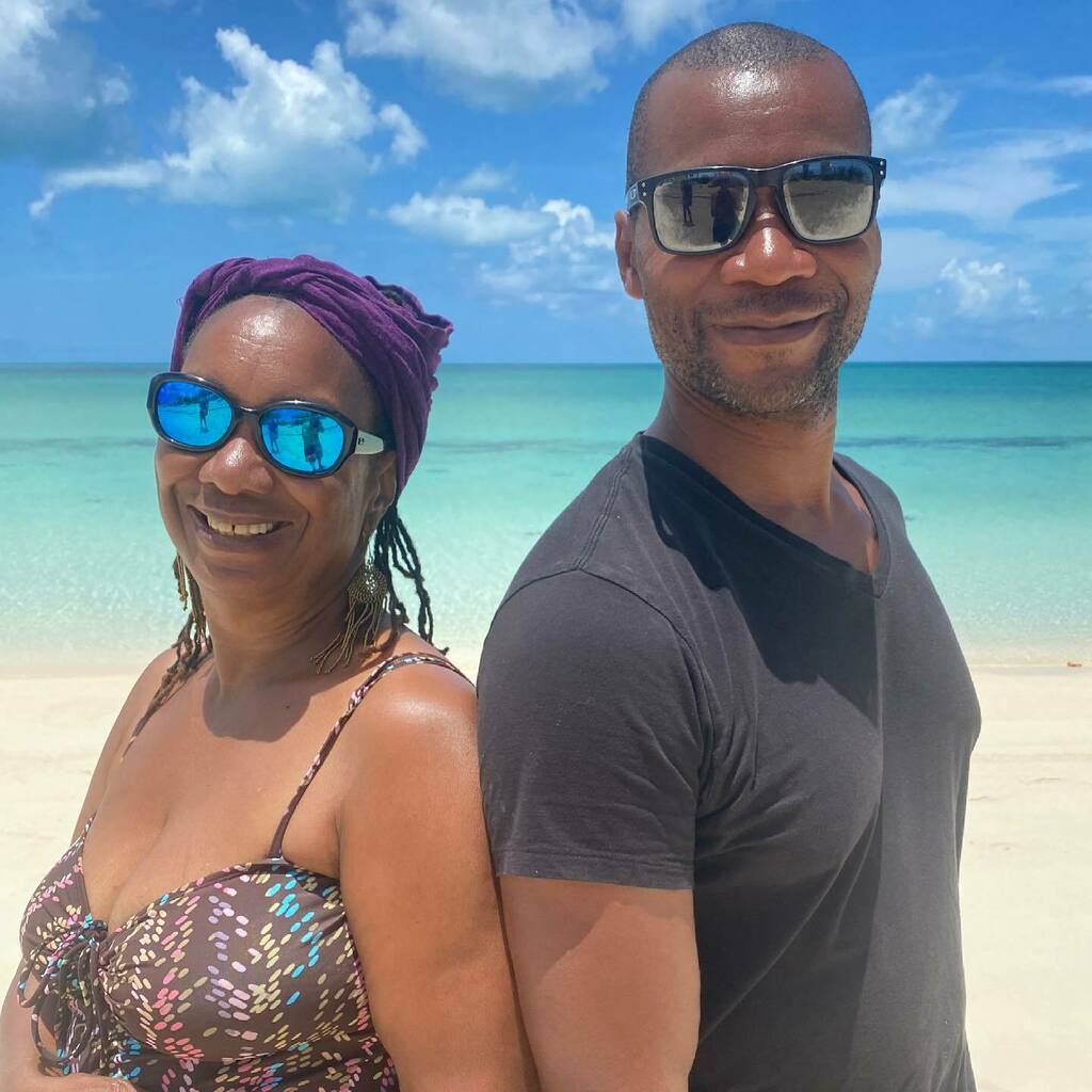 shakabrown's tweet photo. Happy Mother’s Day to the lady that shares my dreams, gripes, jokes, rants and love for the beach, ocean, travel,warm weather, cooking and eating. Here’s to a happy birthday, Mother’s Day and every day. Where are we going next @ameliaggovan?! https://t.co/WT3qAtjxxO https://t.co/z7ZEqv4YBd