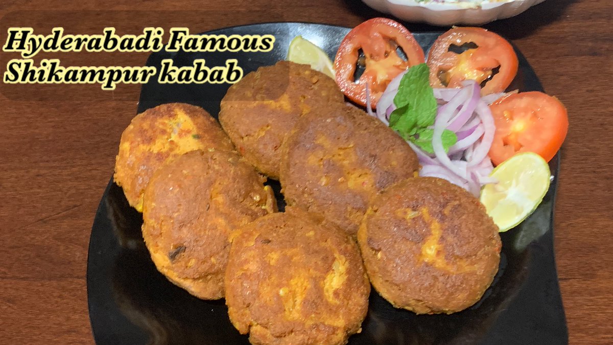 CookingFa's tweet photo. Shikampuri Kabab 
A delicious hyderabadi shikampuri kebab recipe made with a hung yogurt filling and spiced mutton paste. A very royal and tasty kebab.                      Click the link to watch video:               https://t.co/hiJj1H2ZaO https://t.co/KpFIFJOf1K