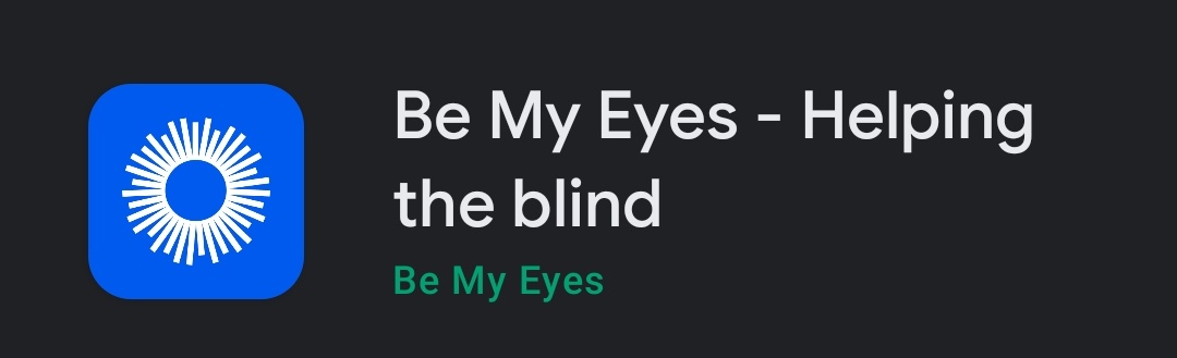 Merhabalar, size 6 ay önce yüklediğim ve bugün ilk çağrımı aldığım <a href="/BeMyEyes/">Be My Eyes</a> uygulamasından bahsetmek istiyorum. Görme engelliler ile görüntülü çağrı üzerinden iletişim kurup yardım ediyorsunuz. Günlük kıyafet seçme, makine programı ayarlama vb. konularda yardım isteniyor. ++