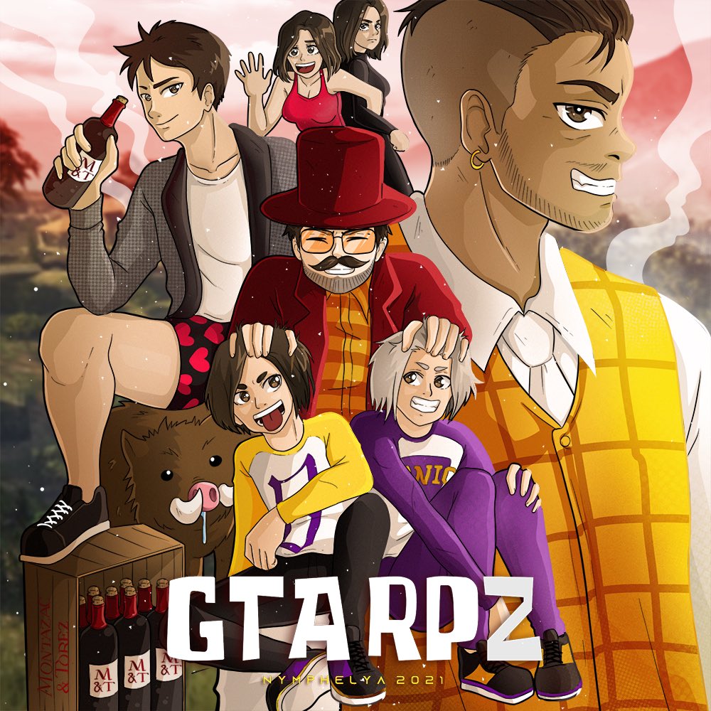 L’event #RPZ ayant été incroyable j’étais obligée d’en faire un fan art !
Des barres de rire à longueur de journée et beaucoup d’émotions... ❤️

#GTARPZ