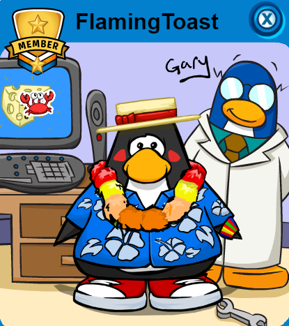 Suprise visit from Gary, cool seeing this background make a return 🎉