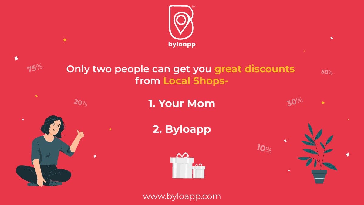 byloappindia's tweet photo. Maa to maa hai, but we try our best.
.
.
.
#mothersday #greatdiscounts #greatmom #strongwomen #localshops #womenempowerment #promotions #promotewithbylo #digitalmarketing #vocalforlocal #atmanirbhar #byloappfamily #hyperlocalcommunity #msme #discounts #forbusiness #businessad https://t.co/emNsTqXLCT