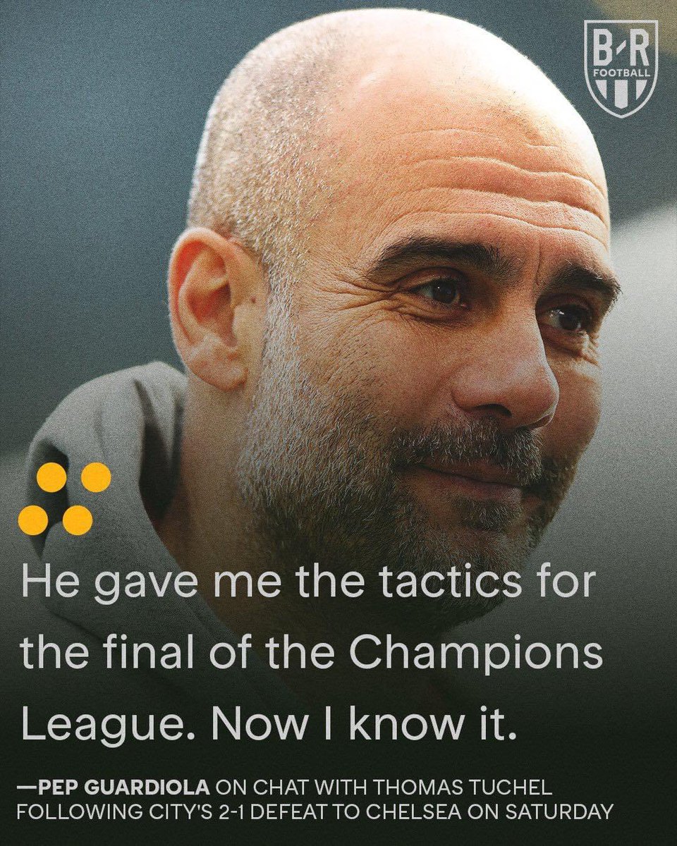 Alip833's tweet photo. Genius from Pep tapi dia ingat Tuchel tak reti nk baca ke apa dia cakap #ucl #ChelseaManCity https://t.co/GbZ9A8Sgfn