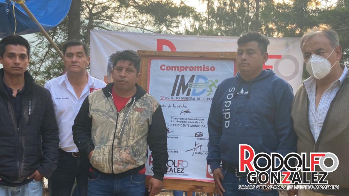 RodolfoGzlA's tweet photo. El deporte nos ayuda a alejar a nuestros Jóvenes de todo tipo de vicios, por lo cual, hoy nos comprometimos a gestionar la creación del Instituto Municipal del Deporte https://t.co/FuShFrpxQx