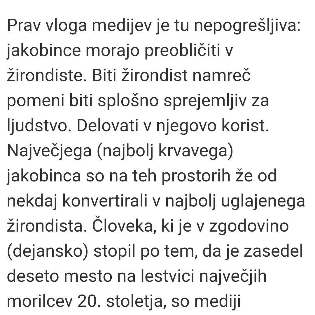 pers_luka's tweet photo. Kolumna leta by @m_bostjan 👏👏👏.
Vrhunska in odlična zgodovinska primerjava. Tekst, ki ti da misliti. Iskreno, ta tekst sem danes že petkrat prebral. To so moji #top #štiri #inserti kolumne objavljene na #Požareport 👇 https://t.co/laPBnrchYc