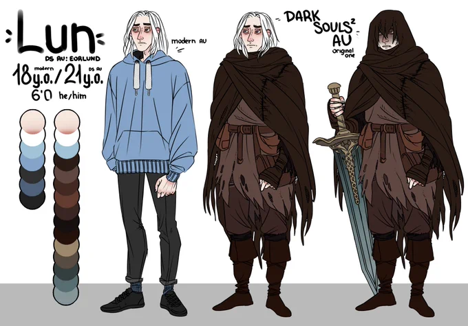 Hes mainly ds2 oc but still 

looks at the ref
my son- 