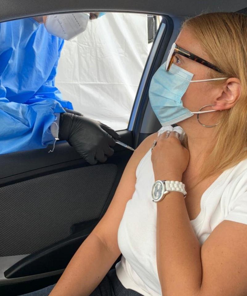Ya estoy AstraZenecada 🙏💉🧬