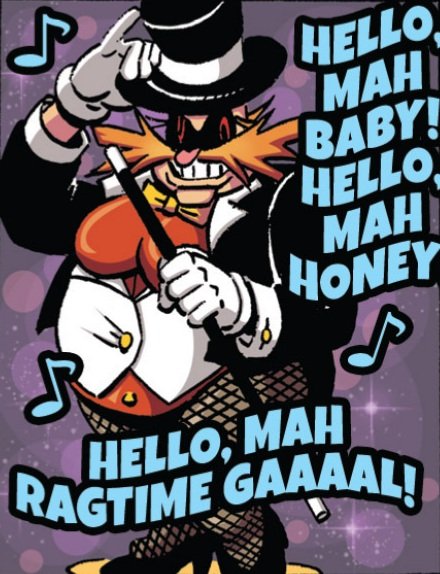 "Wait, what?!" 

She's terrified of what she'd look like! And she pictures something. x.com/DoctorRobotnii…