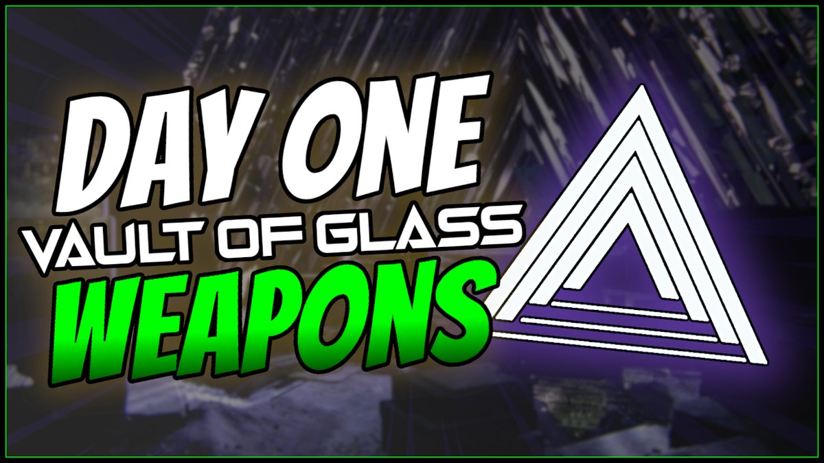 LazerousC13's tweet photo. It won't be long before we reopen the doors to the Vault of Glass

what's in your arsenal?
#Destiny2 #VaultOfGlass

📺https://t.co/heey40PkkG https://t.co/N91BBMZQLg