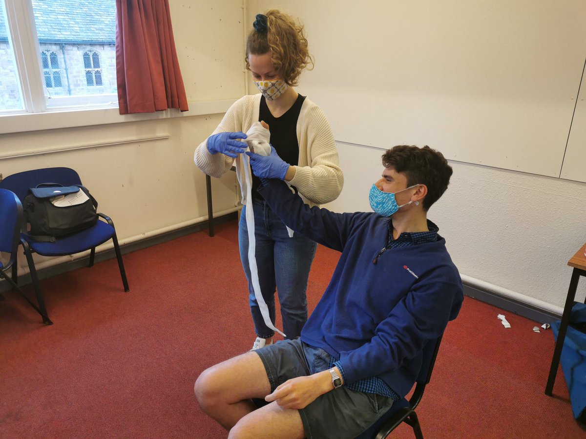 FTPChethams's tweet photo. More photos of our Emergency First Aid at Work qualification 😊 https://t.co/DBsns47TlJ