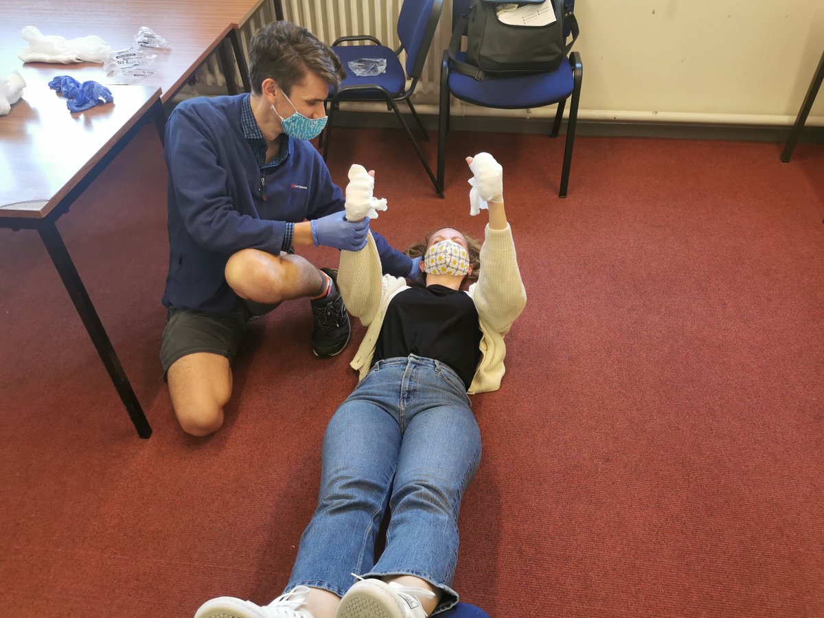 FTPChethams's tweet photo. More photos of our Emergency First Aid at Work qualification 😊 https://t.co/DBsns47TlJ