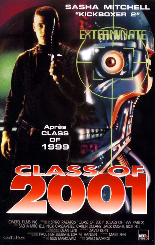 stephenwilson04's tweet photo. Set 2 years after Class of 1999, this was originally called Class of 2001: The Substitute #classof1999part2thesubstitute #sashamitchell #caitlandulany #nickcassavetes #rickhill #classof1999 #classof1984 https://t.co/sguNNuqlDr