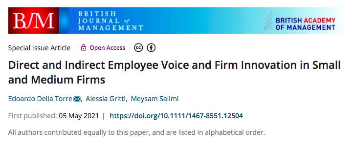 MSalimi_'s tweet photo. Just Published our new article in the British Journal of Management! @BJM_BAM @WileyBusiness, we answered whether #Unions matter for firm innovation or not. https://t.co/PkoYP94HoC https://t.co/oRuXfvdgof