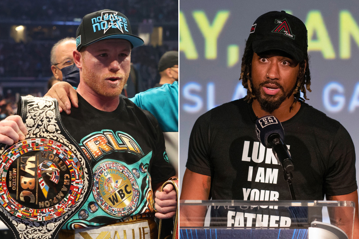 Canelo Alvarez trashes Demetrius Andrade for crashing press conference