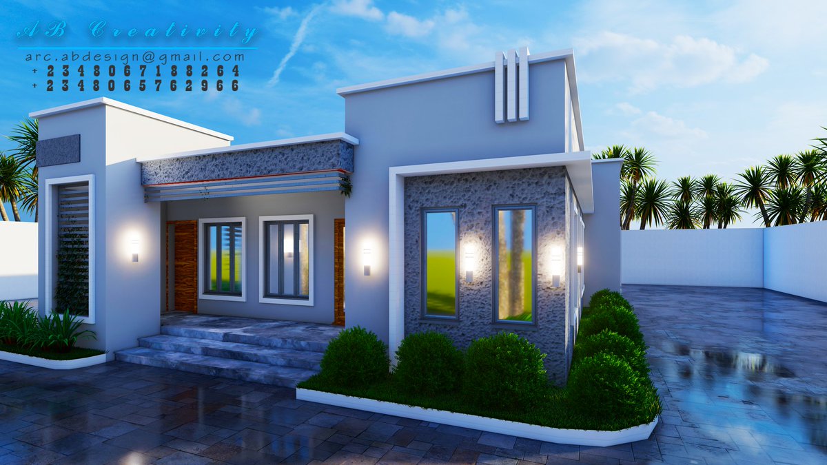 Arc_Ab1's tweet photo. Proposed 4 Bedroom Bungalow sitting on a plot of 50x50 feet

4 Bedroom ensuit
3 Living room
2 parking lot
Kitchen/Store https://t.co/RLeU1CqOpF