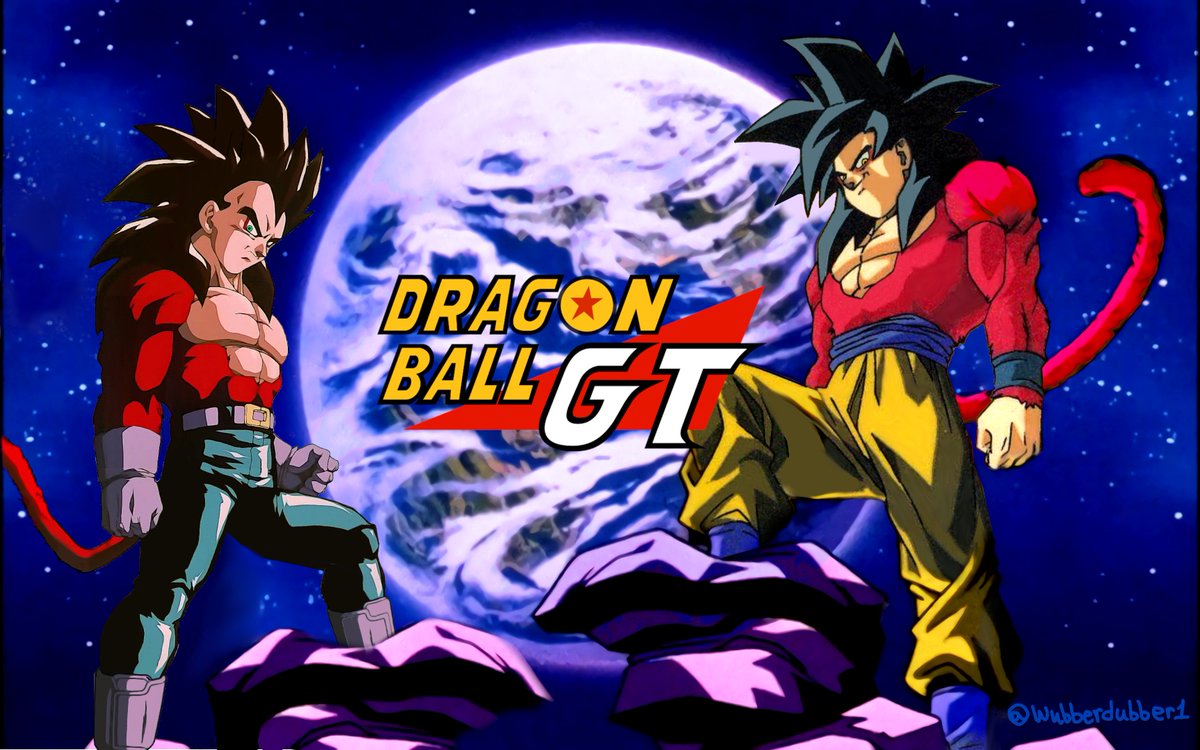 Happy Goku Day! Here's a GT Background! #DragonBall #DragonBallZ  #DragonBallGT #SSJ4 #SuperSaiyan4 #art #background #Desktop #GokuDay  #GokuDay2021 #Goku #Vegeta, image size:1200x750