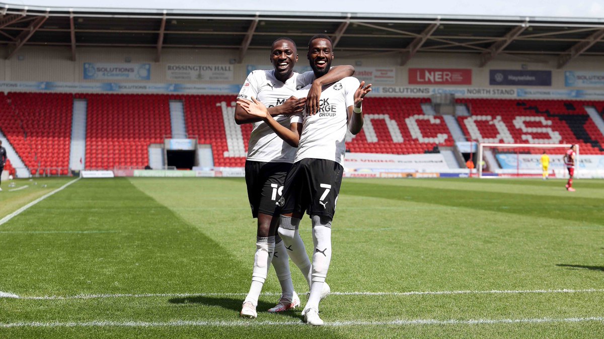 theposh's tweet photo. 📷 Our 1⃣0⃣0⃣th goal of the 2020/21 season.

@Eisaar7 👏

#DONPET https://t.co/IHdYa9QXjh