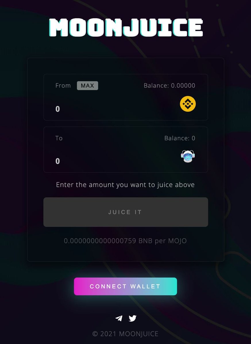 themojoenergy's tweet image. Ok guys! Big news, again this is not the big big news we have been telling you about but still dope stuff we have been working on to make it easier for everyone to buy MOJO! ANNOUNCING OUR OWN JUICE SWAP! v1 vs v2 should no longer be a buying issue!

LINK: mojotoken.app