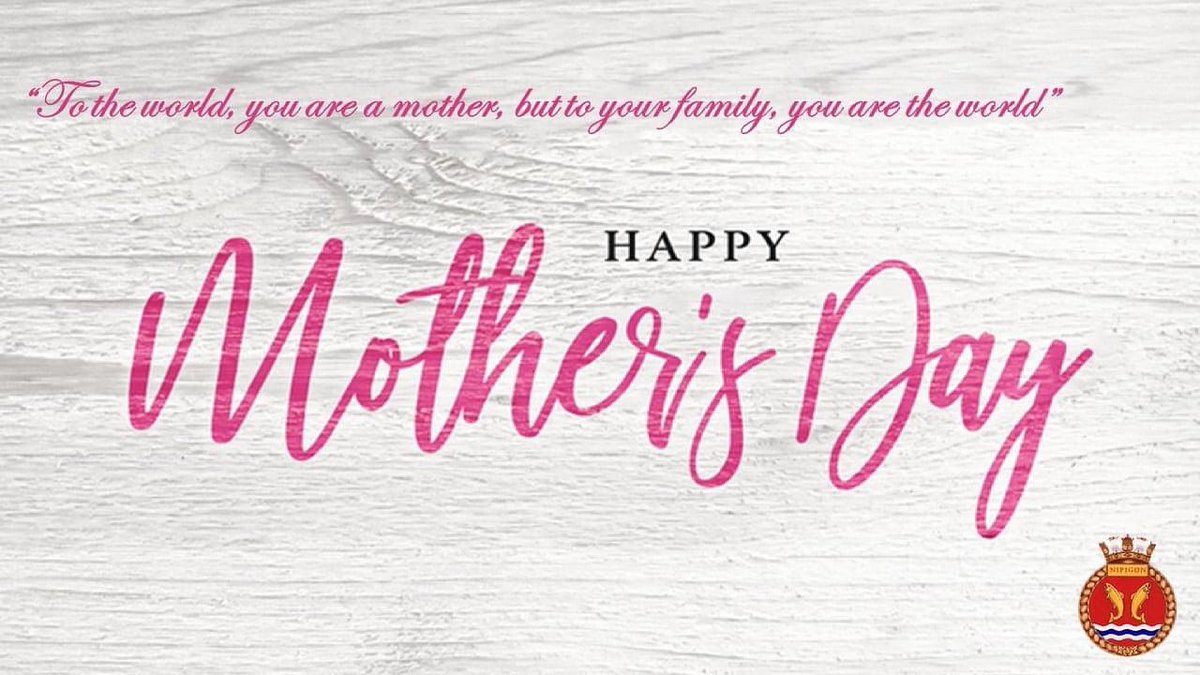 341Nipigon's tweet photo. Happy Mother's Day! We hope today is filled with family and joy! https://t.co/y2du9C7ehs