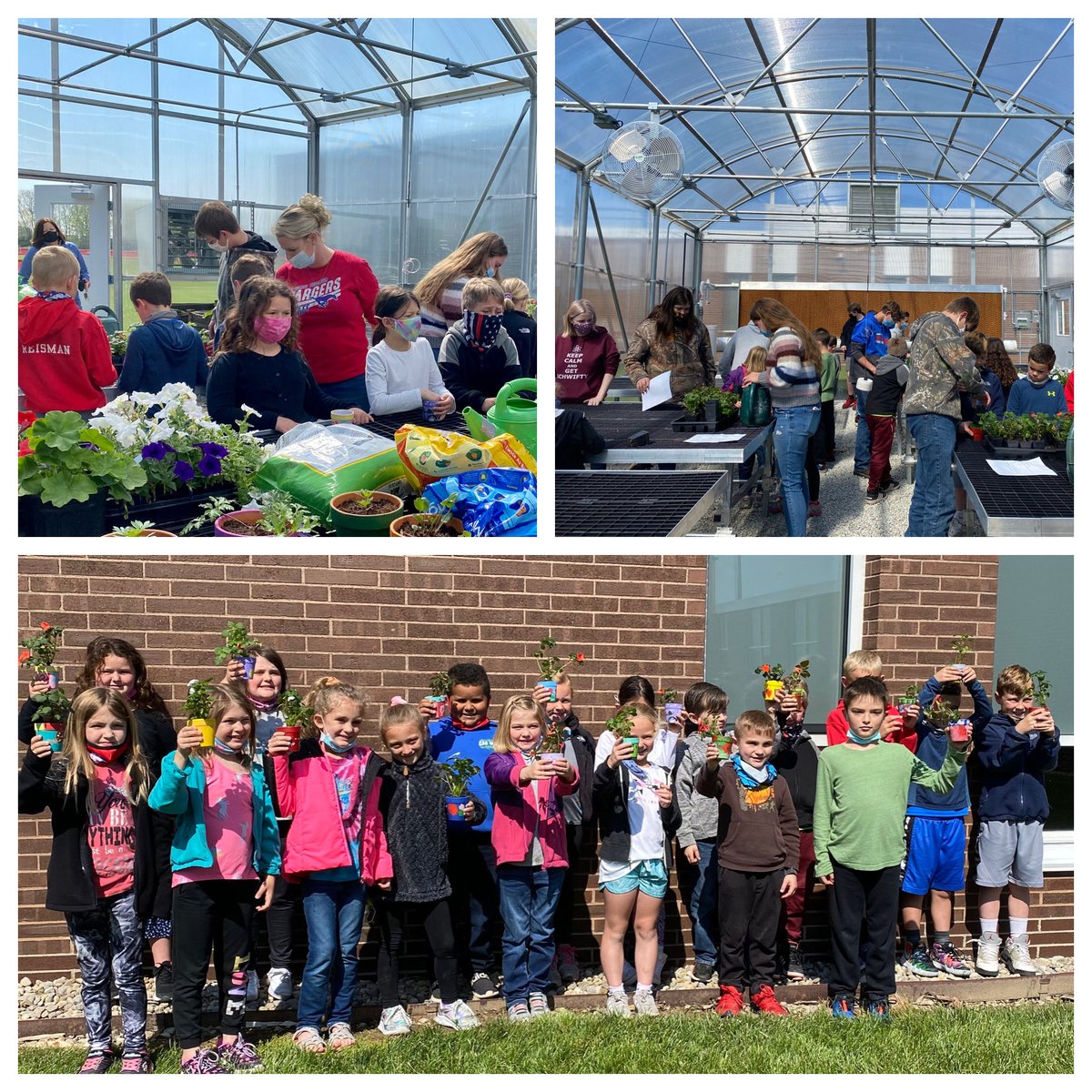 A big thank you to Decatur County Community Foundation, Elizabeth Fry, and NDHS. Working together, you helped our second graders learn about plants and made some happy moms today with the special Mother’s Day gifts. #DCCFOUND #1dccs ⁦<a href="/ndeschargers/">North Elementary</a>⁩ ⁦<a href="/efry2272/">Elizabeth Fry</a>⁩