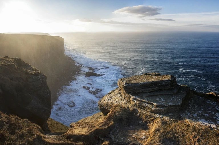 hoaxdunnet head cliffs, scotland