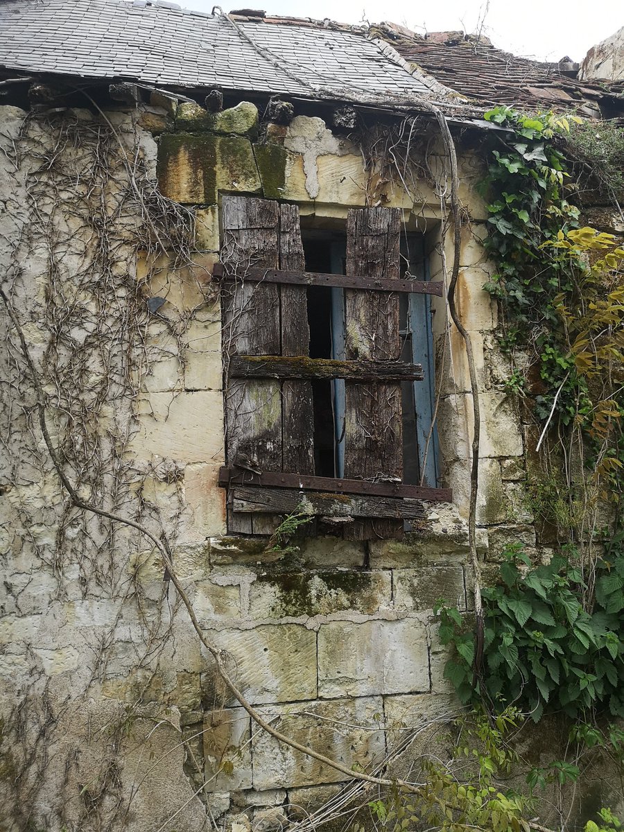 Trespassing in order to look at abandoned farmhouses.