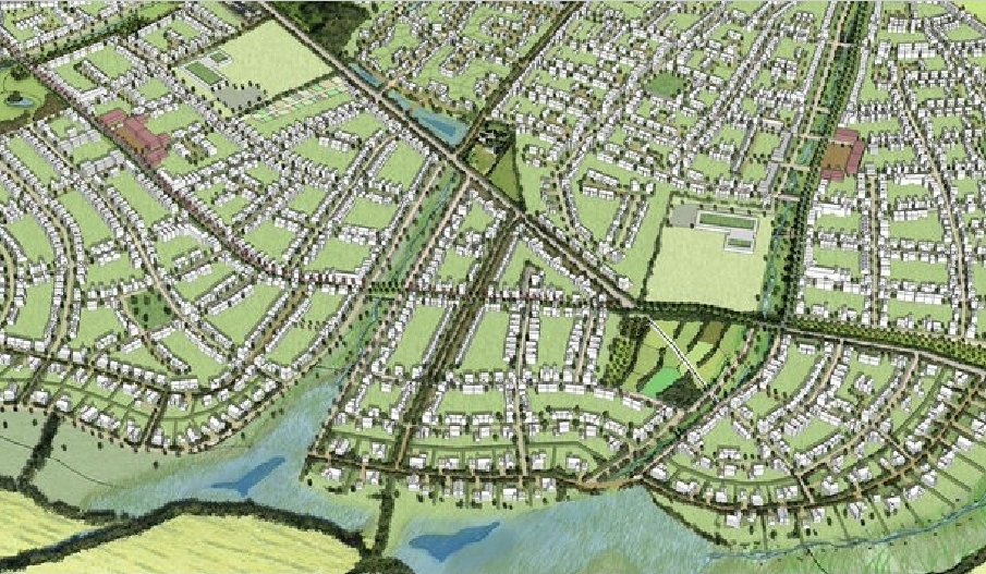 These documents are always full of low density sprawl. Can we start to looking at properly design walkable new towns now please instead of car dependant, generic guff? Doesn't matter if its a new town or urbam extension, the key is sufficient density.  https://twitter.com/theTCPA/status/1386981797993590784