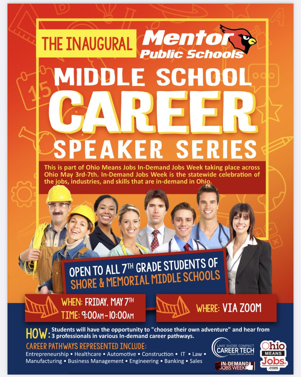 Joe Glavan (@drglavanmhs) on Twitter photo With 14 northeast Ohio businesses participating, we are exited for In-demand Jobs week! Now is the time to let the next generation know why Ohio is a great place is live, work, and thrive! <a href="/OhioOWT/">Ohio OWT</a> <a href="/OHEducation/">OH Dept of Ed and Workforce</a> @LtGovHusted <a href="/mentorschools/">Mentor Schools</a> <a href="/MentorSupt/">Bill Porter</a> With 14 northeast Ohio businesses participating, we are exited for In-demand Jobs week! Now is the time to let the next generation know why Ohio is a great place is live, work, and thrive! <a href="/OhioOWT/">Ohio OWT</a> <a href="/OHEducation/">OH Dept of Ed and Workforce</a> @LtGovHusted <a href="/mentorschools/">Mentor Schools</a> <a href="/MentorSupt/">Bill Porter</a>