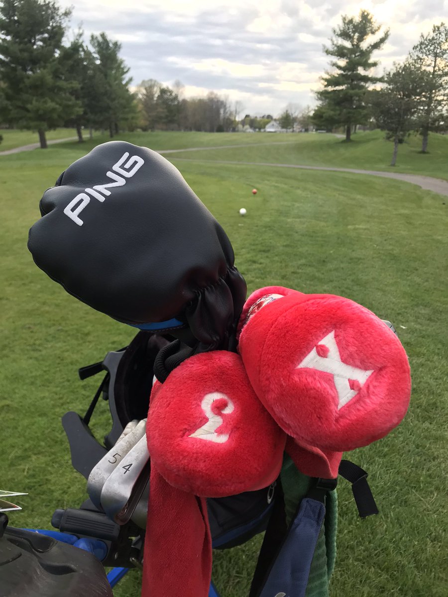 Taking advantage of a great evening with <a href="/eckirch/">Emily Schedlbauer</a> <a href="/EVGC1987/">Eagle Vale Golf Club & Learning Center</a> #ping