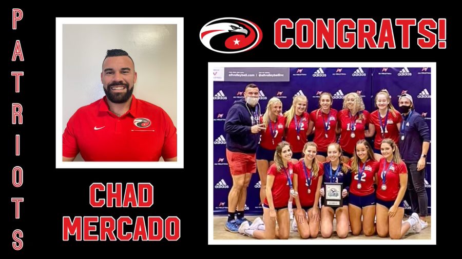 Congrats to <a href="/CDS_Athletics/">CDS Athletics</a> Head Volleyball Coach Chad Mercado, who led his U16 <a href="/OTVAvolleyball/">OTVA</a> team to the finals of the Windy City Qualifier this past weekend! His team earned a bid to this summer’s USAV Girls Junior Nationals. Congrats and good luck at Nationals, Chad! 🦅