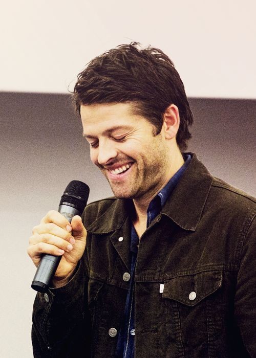  thread of misha collins laughing 