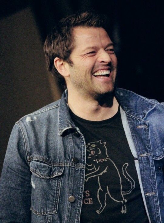  thread of misha collins laughing 