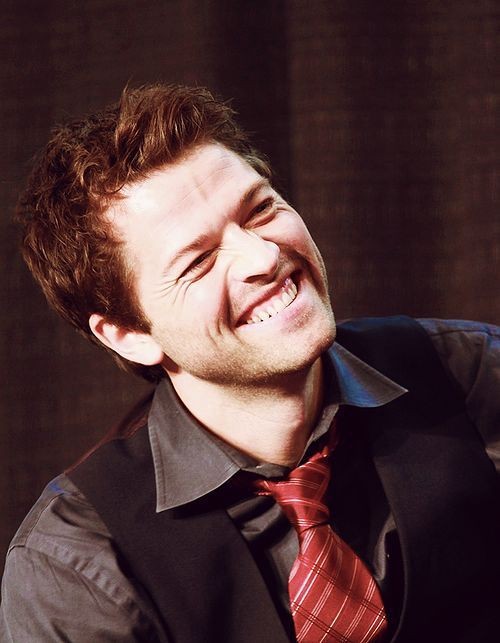  thread of misha collins laughing 