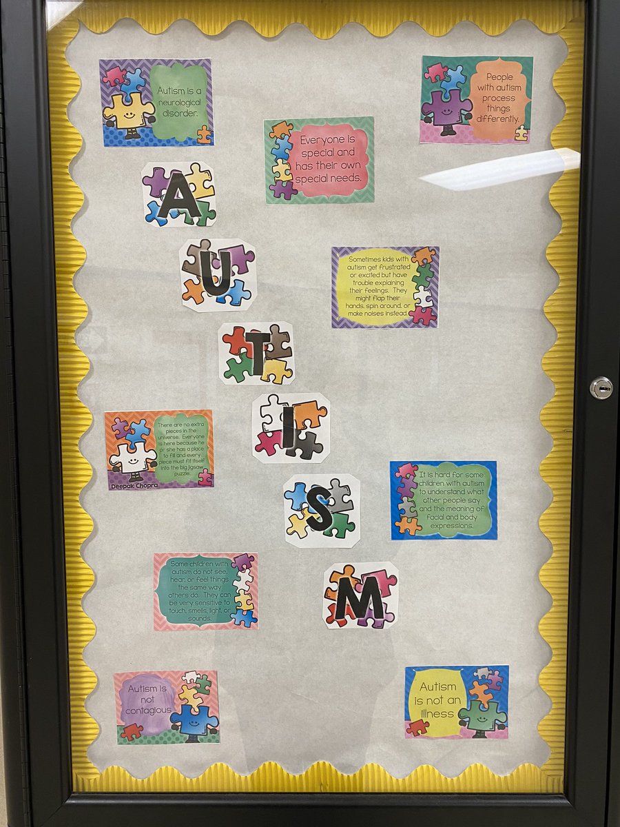 As a parent of a child with autism, it makes me happy to be at a campus that recognizes and values those on the spectrum. I can’t wait for her to go to school here next year! 💙 <a href="/Houston_AISD/">Houston Academy - Aldine ISD</a> #AutismAwarenessMonth #AutismAcceptanceMonth