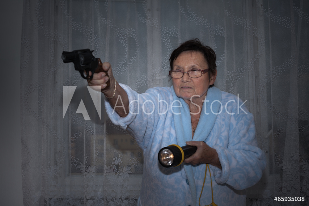 This is a stick up! Give me all your watermelon-flavored jolly ranchers!
