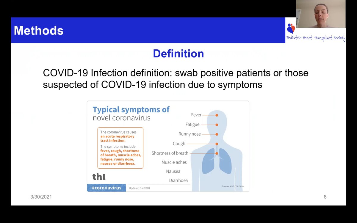@PHTSociety developed a web based platform for collection of #COVID19 and #SARS_CoV_2 infection data in #pedshearttransplant patients