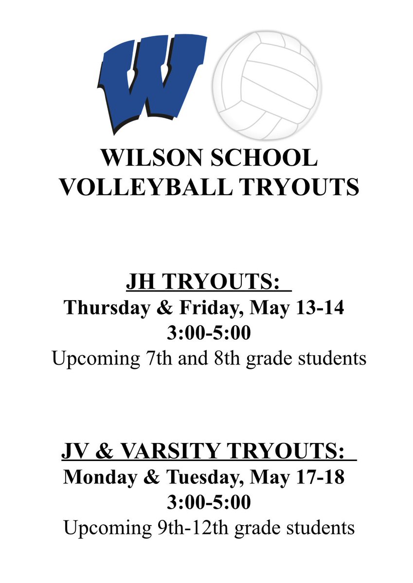 Wilson Volleyball (@wilsonhs_vball) on Twitter photo 