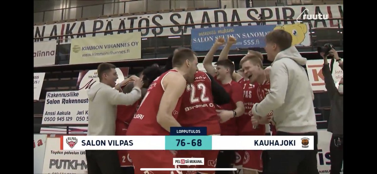 Onnittelut @VilpasVikings historiallisesta Suomen mestaruudesta ✨

Pelaajien lisäksi ansaittu palkinto kaikille seurassa pitkään toimineille! Hienosti hoidettu seura 👌

Nauttikaa mestaruudesta ja jatketaan yhteistyötä myös tulevaisuudessa!
#vilpas #salo #pantteri #elisa