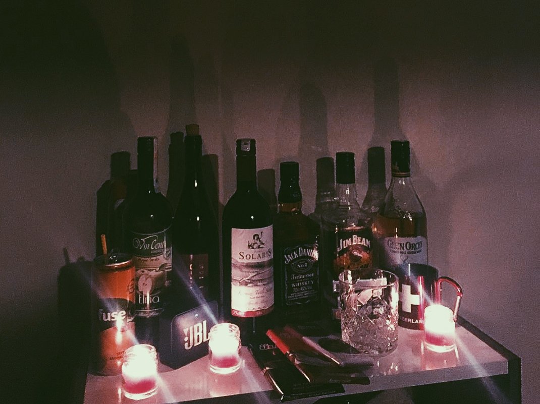 Kenarda duran ice tea bile #alkolümedokunma diyor