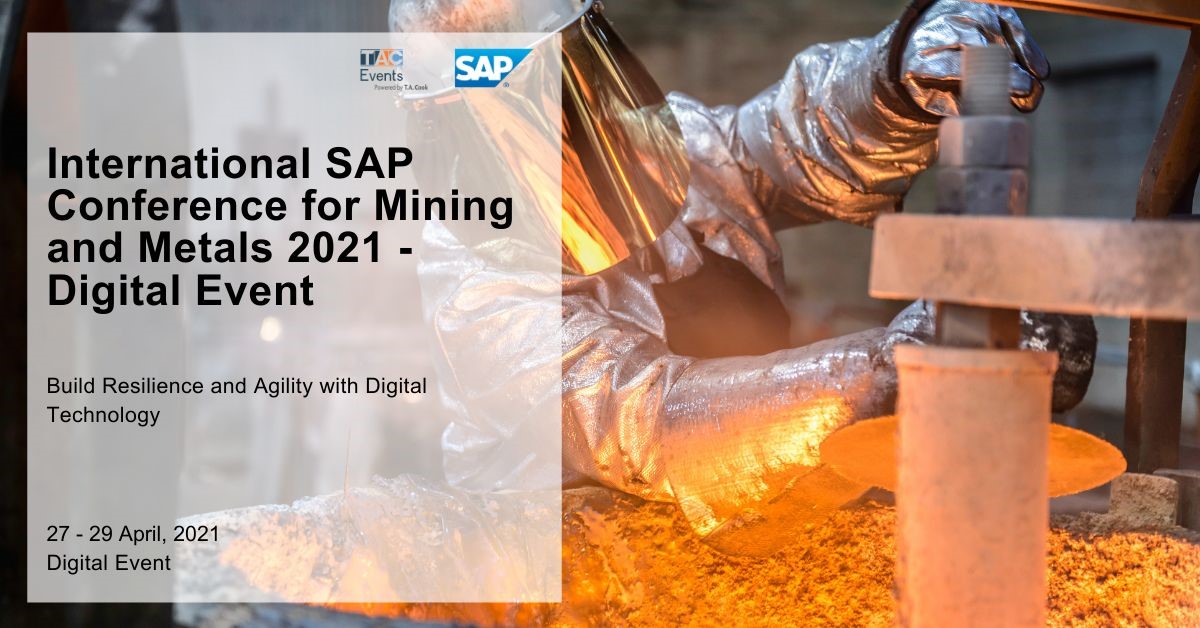 AlertEnterprise's tweet photo. Join @AlertEnterprise CEO @gill_jasvir, @MosaicCompany Head of Security @CasperEloff
tomorrow at @SAP Mining & Metals discussing #security and #digitaltransformation from pit to port. https://t.co/3zXO9BVFvu #sapmmconf #tacevents https://t.co/wj7TP4oyJB