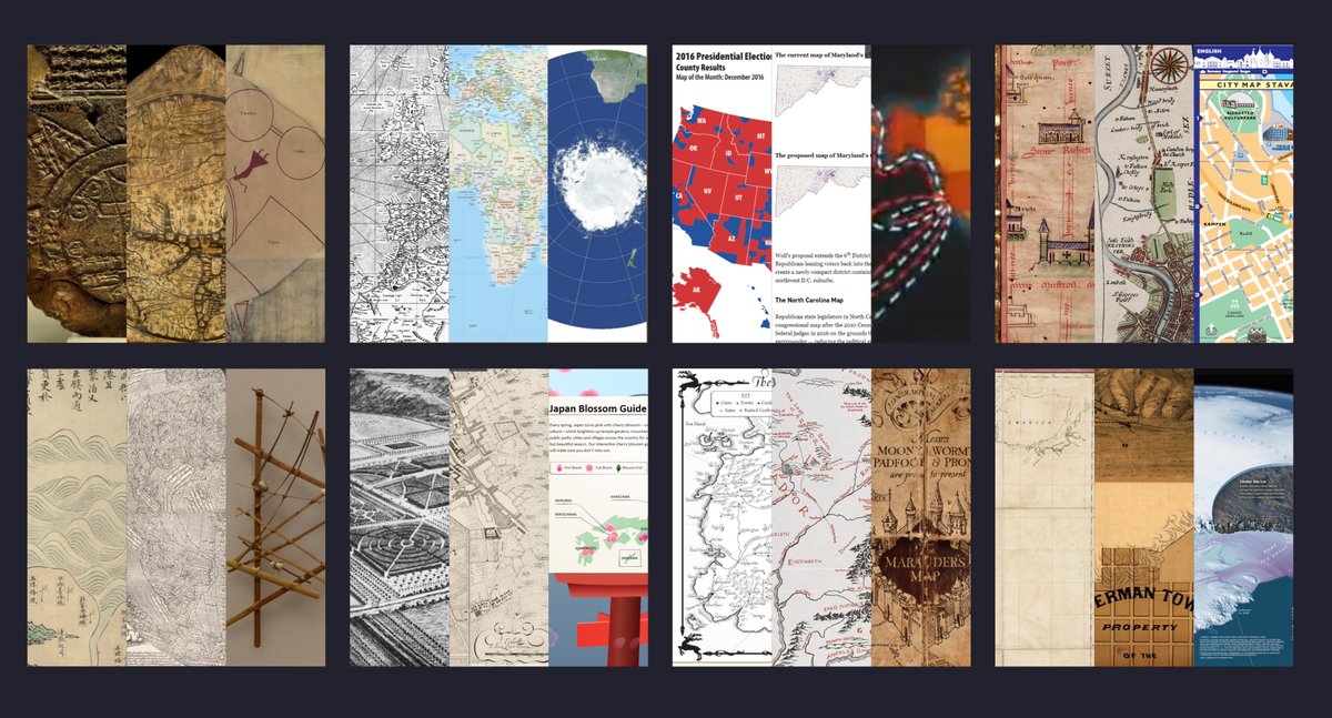 Cover art for <a href="/URherePodcast/">URherePodcast</a> episodes one through eight showing slices of all 24 maps so far. The eighth is a sneak-preview since it doesn't air until tomorrow.