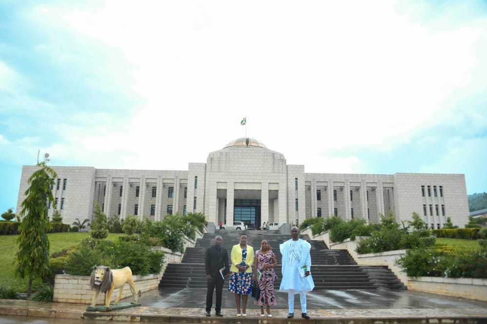 Today,  moi et mes collègues avons été reçus par son Excellence <a href="/GeneralNeva/">SE Evariste Ndayishimiye</a> à <a href="/NtareHouse/">Ntare Rushatsi House</a>. Durant 4h, nous avons reçu, de sa part, des orientations stratégiques et opérationnelles en lien avec l'Autonomisation écque et l'emploi des jeunes <a href="/PAEEJ_Burundi/">PAEEJ</a> #YouthImpulse_Burundi