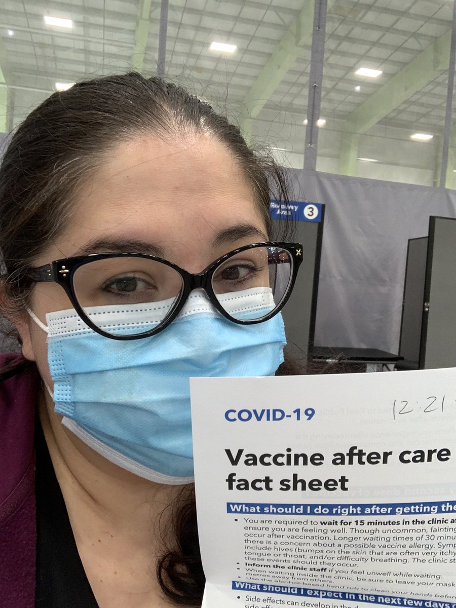 rosecrocitto's tweet photo. Feeling pretty excited and emotional today! Grateful to have taken the first step to some sort of normalcy! #GOTTHEVAX https://t.co/CSfgpG93MR
