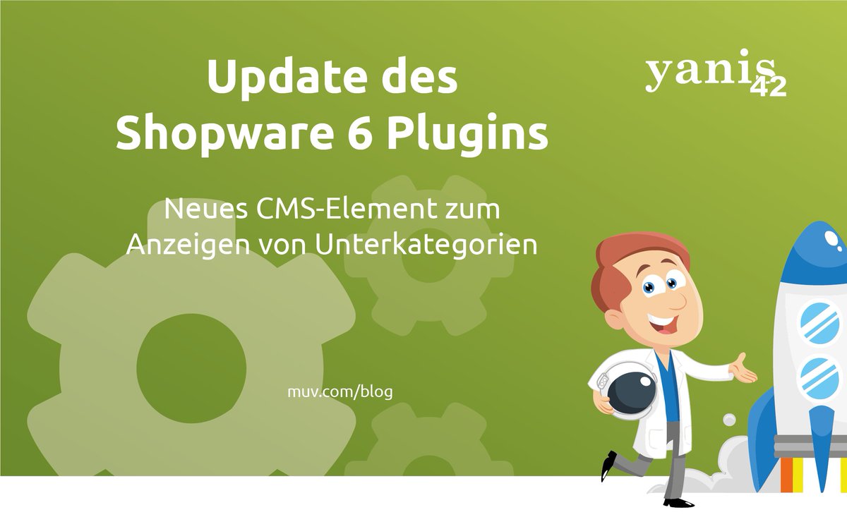 yanis42's tweet photo. Unser Shopware 6 Connector (und das darin enthaltene Shopware 6 Plugin) hat ein weiteres Update erhalten....

https://t.co/lhsh4Dyp6z https://t.co/WXWes3Tzfi
