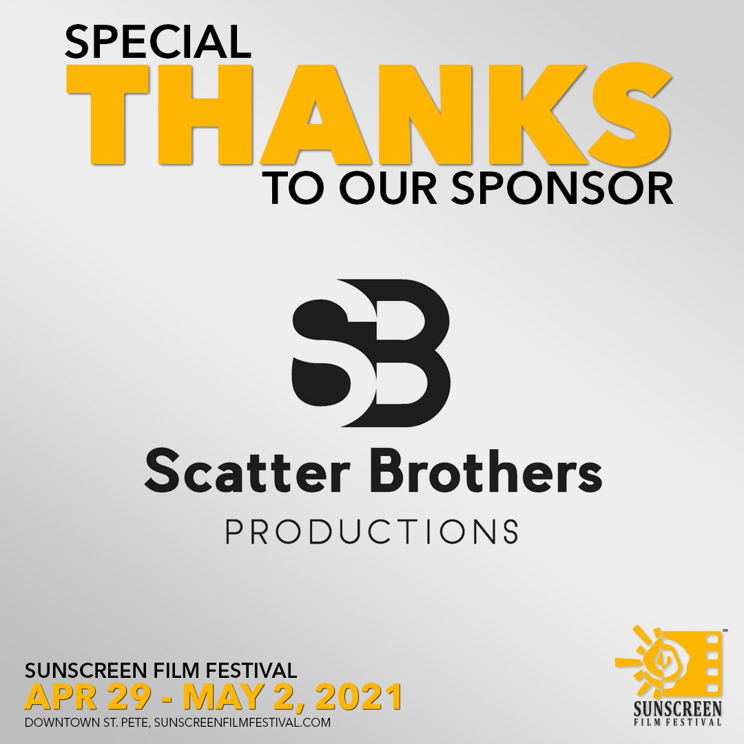 SunscreenFF's tweet photo. Thank you Scatter Brothers Productions, a full service commercial, television, and motion picture production company.
@ScatterBrothers @FilmStPeteClear @BJDaniele @DougTschirhart
#sunscreenff2021 #sunscreenfilmfestival2021 #ssff2021 #sunscreenff #sunscreen2021 #scatterbrothers https://t.co/88fwEY3syO