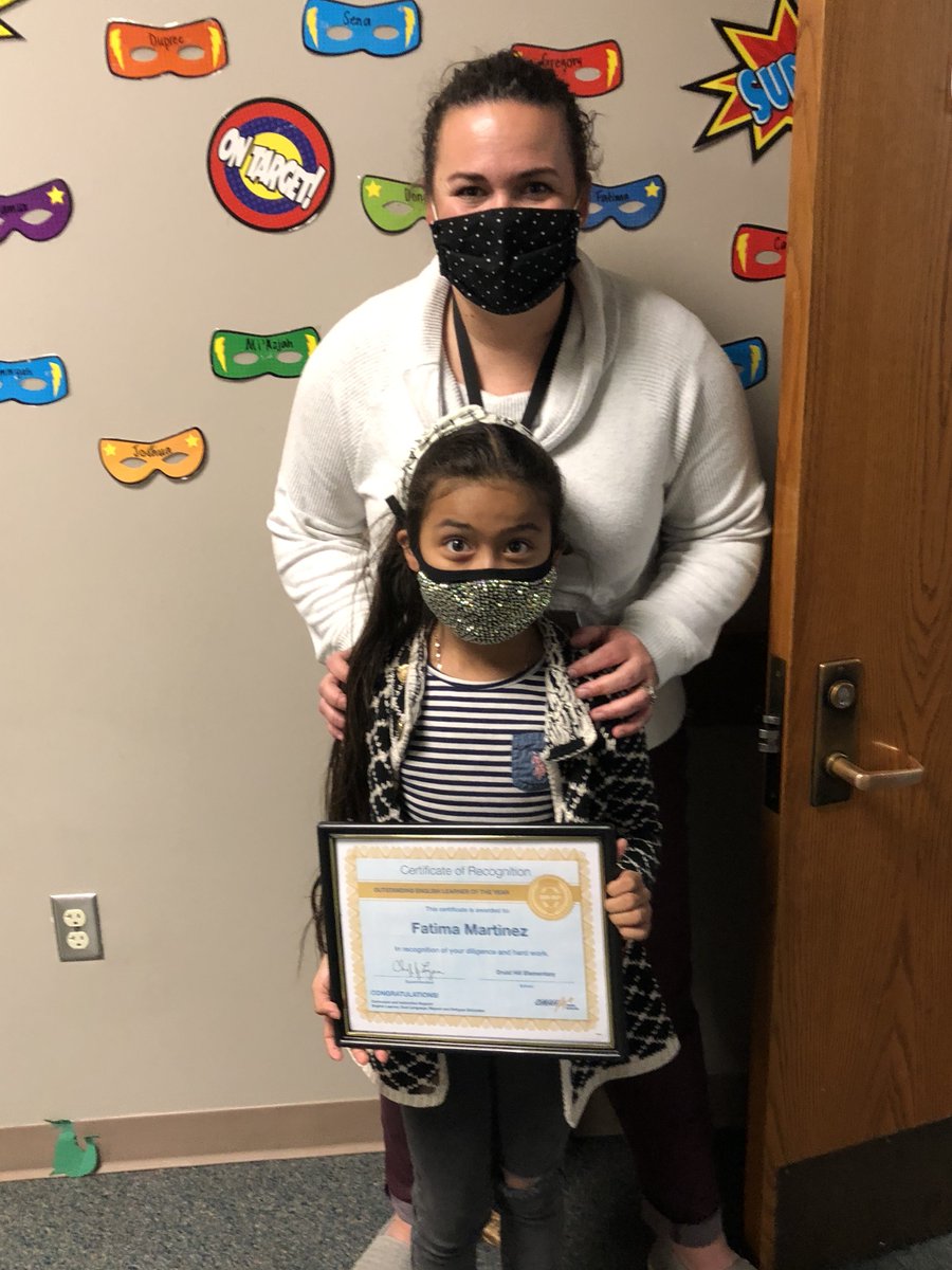 Congratulations to <a href="/OmahaPubSchool/">Omaha Public Schools</a>  <a href="/OPS_DruidHill/">OPS_Druid Hill</a> ESL student of the year Fatima Martinez!!!!!  We are extremely proud of her and all the #hardwork she puts in every single day.  What an #example!