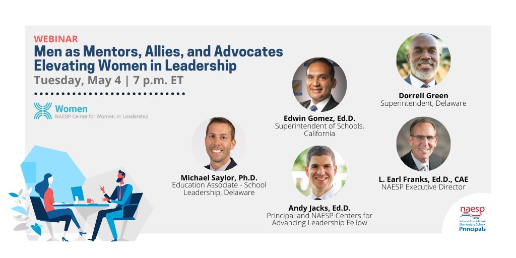 Looking forward to seeing Superintendent Green represent <a href="/RedClaySchools/">Red Clay Consolidated School District</a> on May 4! He’ll join <a href="/NAESP/">National Assoc. of Elementary School Principals</a>’s panel to share insights on being a mentor, ally &amp; advocate for eliminating bias.

Register: bit.ly/3gKf4AH

<a href="/teamredclay/">Team Red Clay</a> 
<a href="/DEDeptofEd/">DE Dept of Education</a>