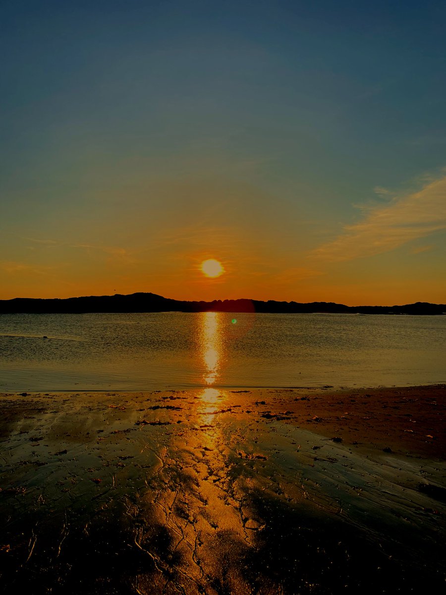 Evening sunset in Ballyconneely Co Galway ...